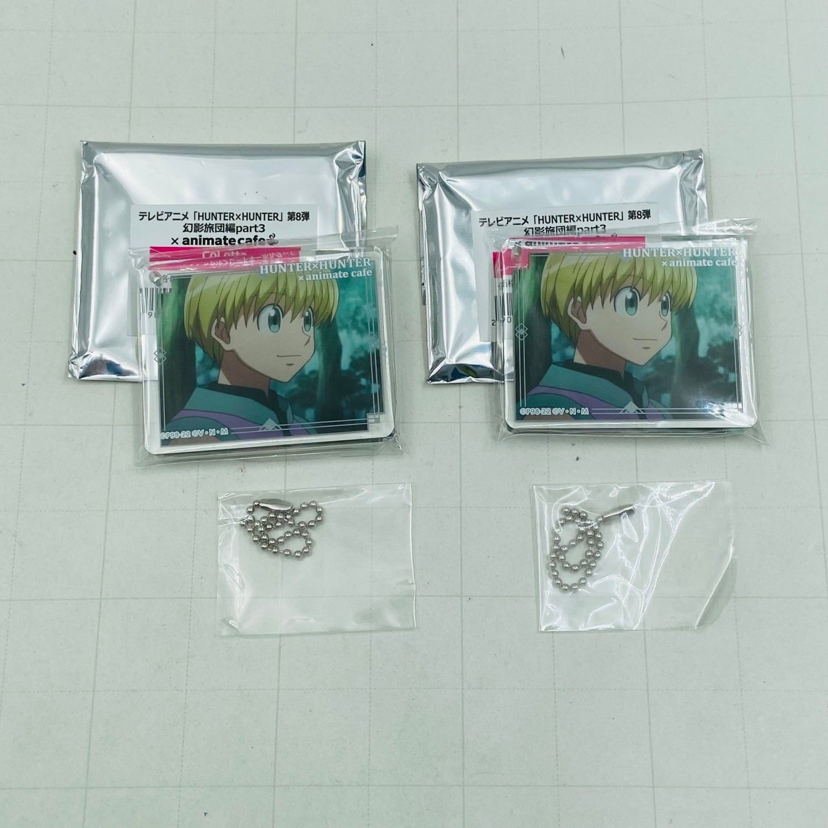 ハンターハンター キルア アクリルチャーム アニメイトカフェ 旅団編3 ハンターハンター キルア アクリルチャーム アニメイトカフェ