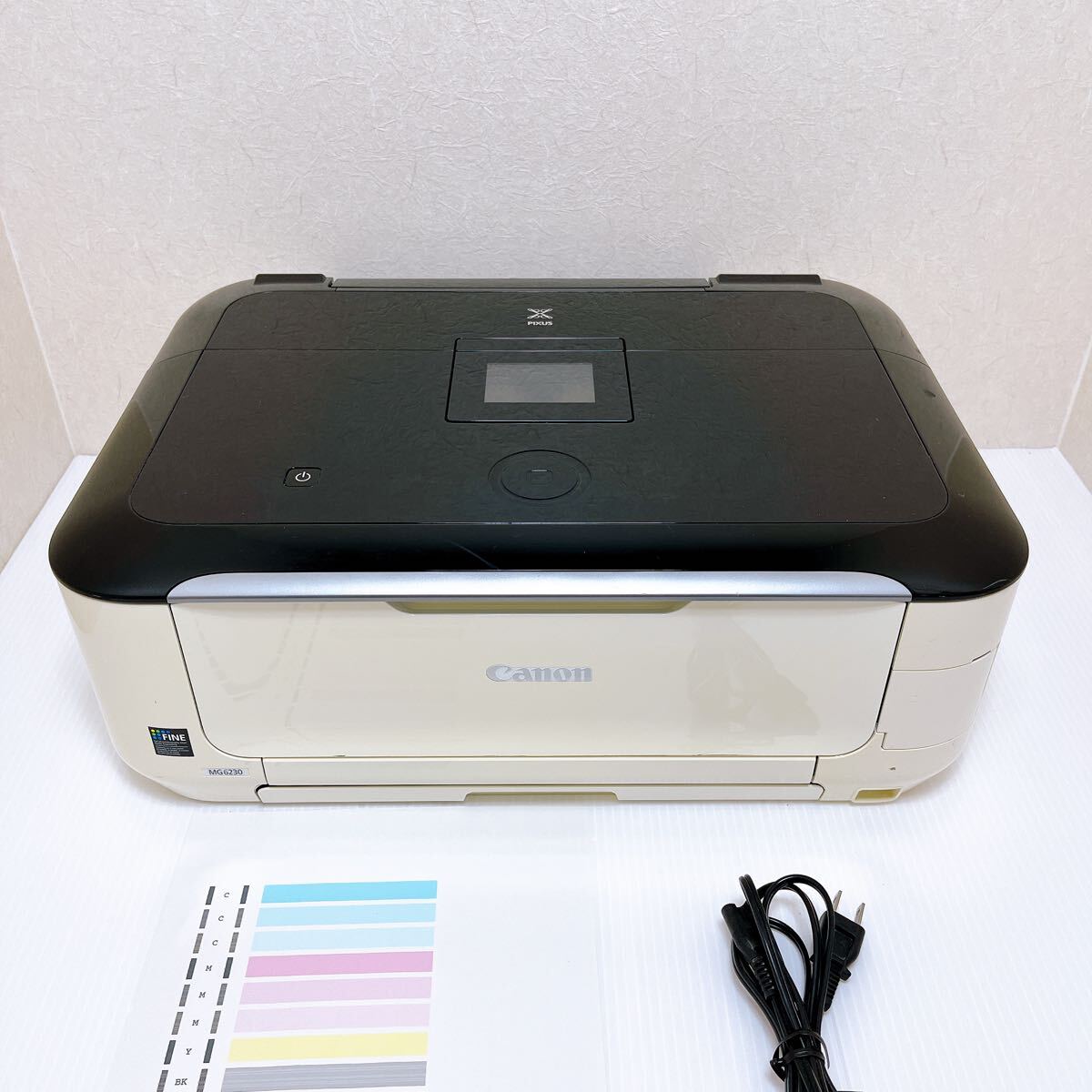 Canon MG6230 プリンター 【印刷枚数1000枚以下 インク満タン】