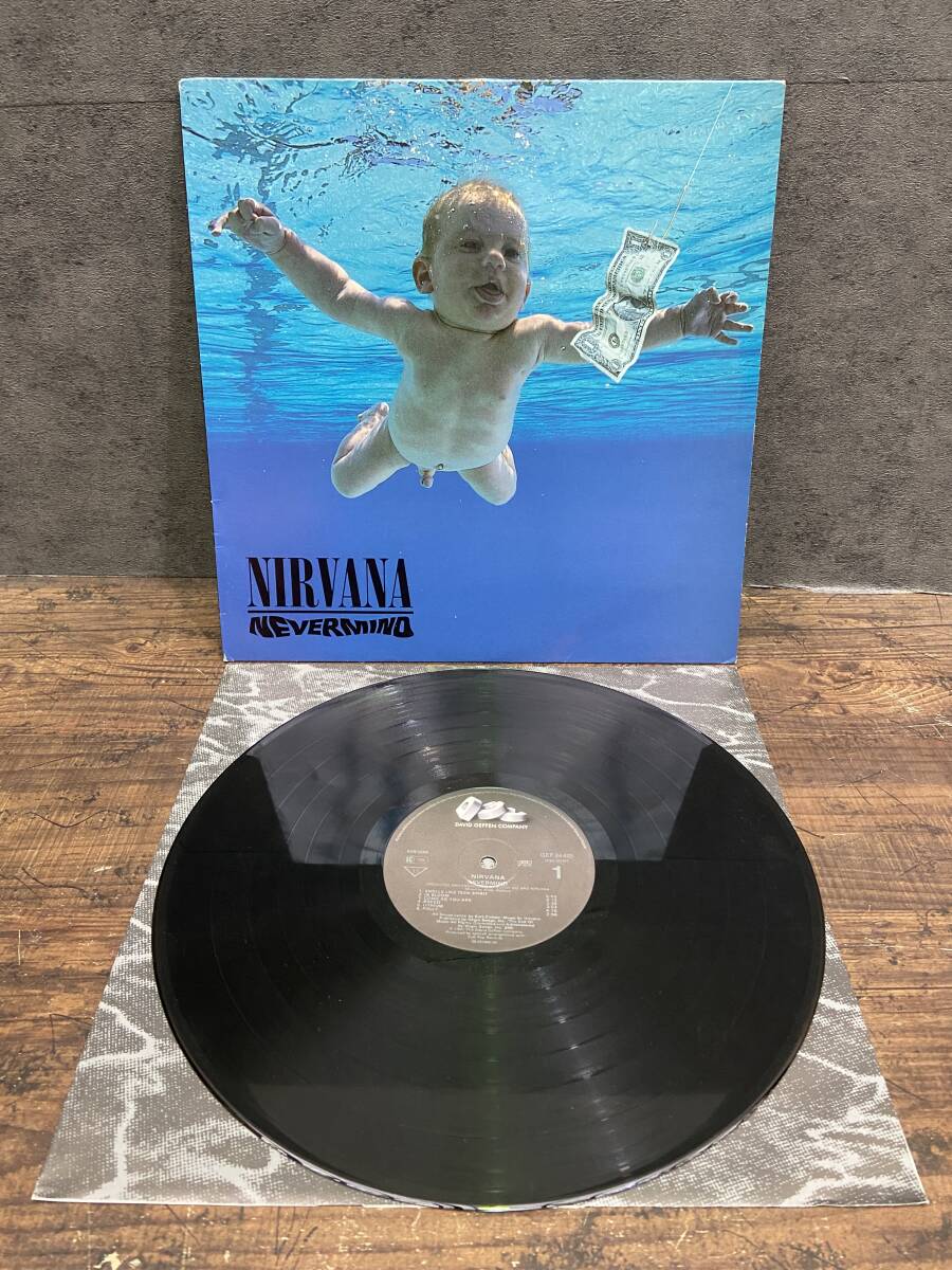 レア未開封 NIRVANA NEVERMIND LP ニルヴァーナレコード