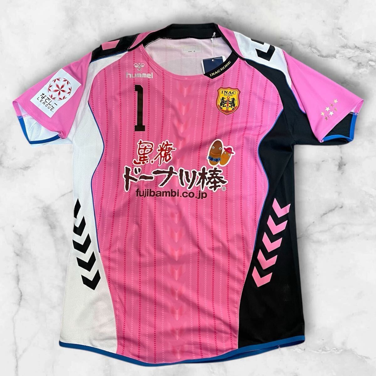 極美品 INAC神戸レオネッサ 9 川澄 奈穂美 カワスミ ナホミ 半袖