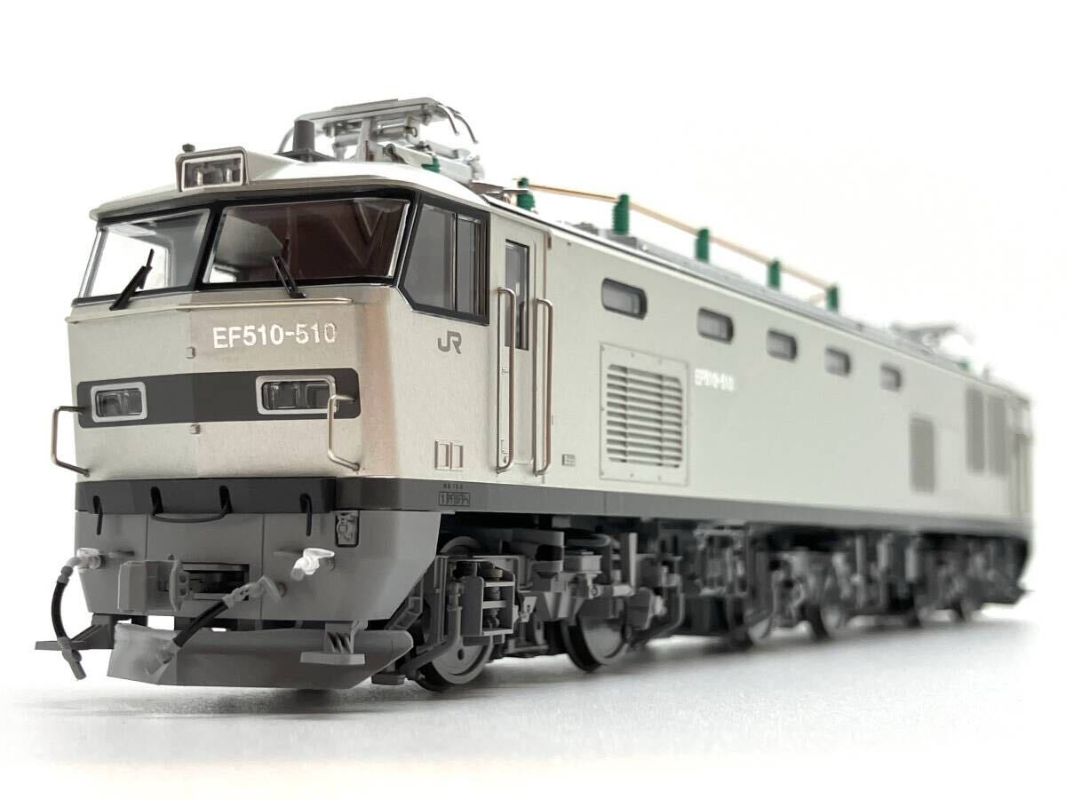 鉄道模型　HOゲージ　KATO 1-318 EF510 500 貨物色　銀 Amazon | カトー(KATO) HOゲージ EF510 500 JR貨物色 銀 1-318