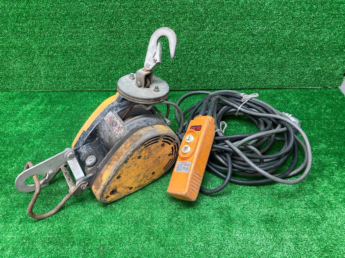 リョービウインチW1-61C 送料無料 リョービ 電動 ウインチ WI-61C 100vウィンチ ホイスト