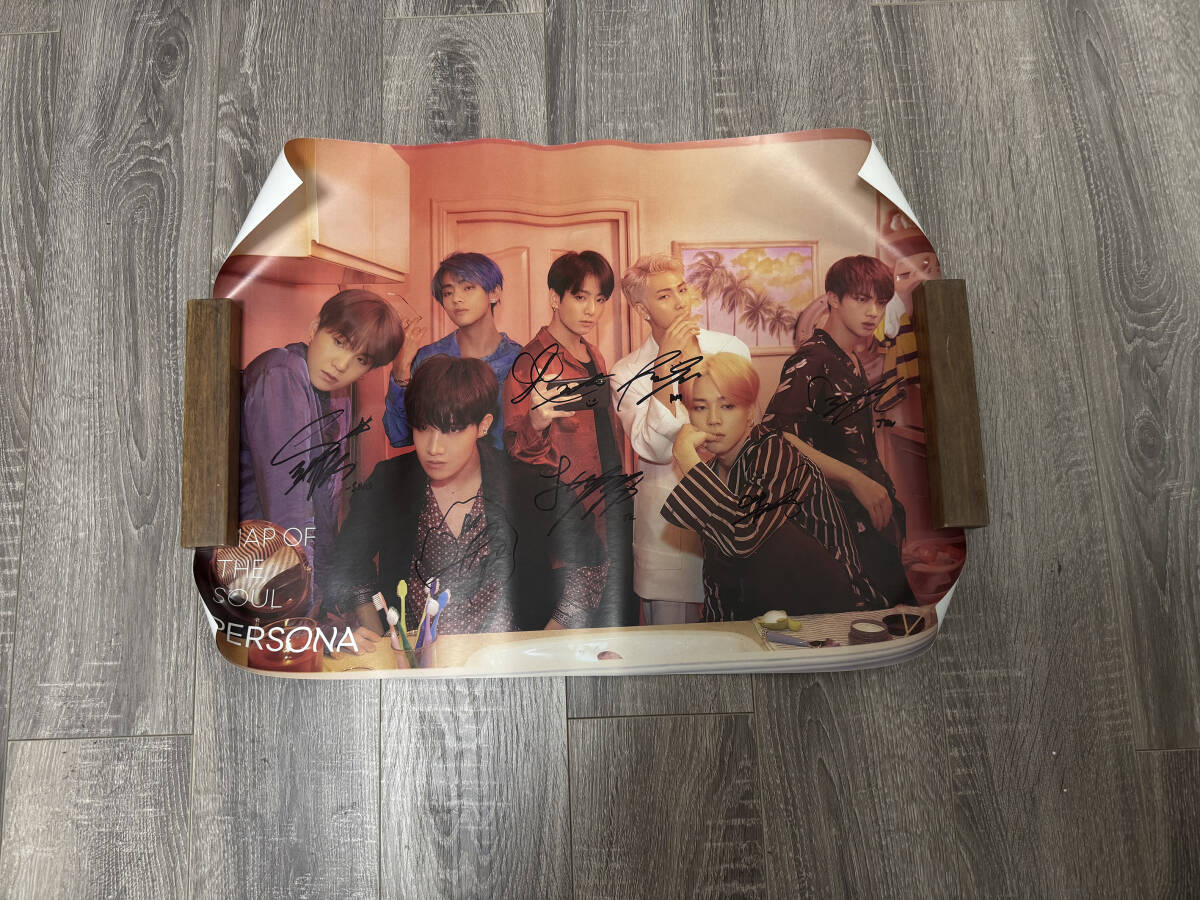 ジョングク(BTS,防弾少年団)☆直筆サイン入り・韓国アルバム「MAP OF