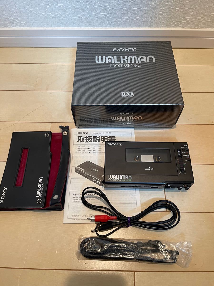 SONY ウォークマン プロフェッショナル WM-D6 ジャンク品 【公式通販】