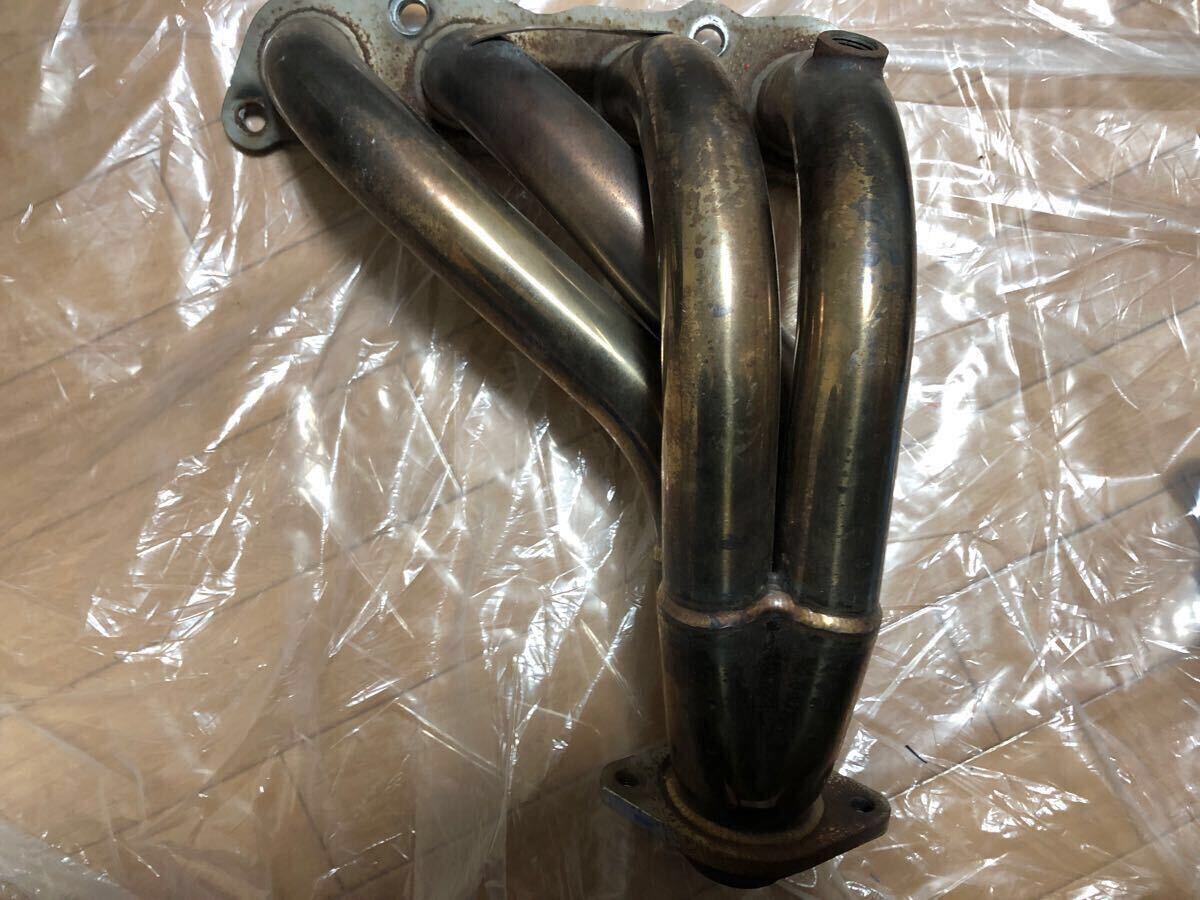 Max Racing 泥臭 Exhaust エキマニ ステンレス (bB パッソ等)