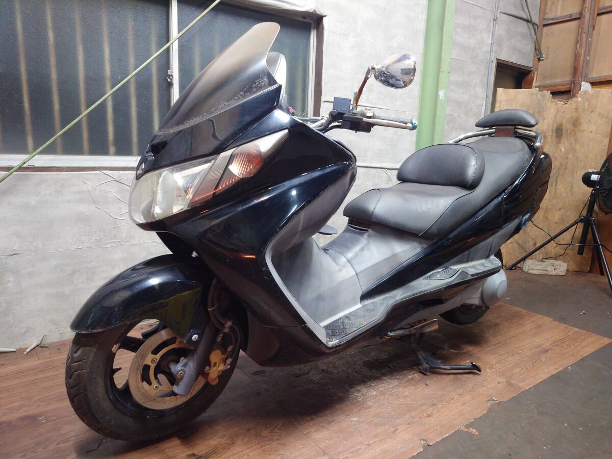 スカイウェイブ 250 400 GIVI ロングスクリーン