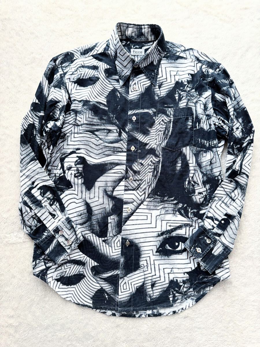 ◇YOSHIYUKI KONISHI（FICCE UOMO）総ビーズ ジャケット Vintage ficce