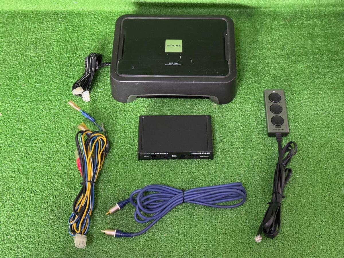 アルパイン/ALPINE ボックス型パワード・サブウーファー/SWE-1895