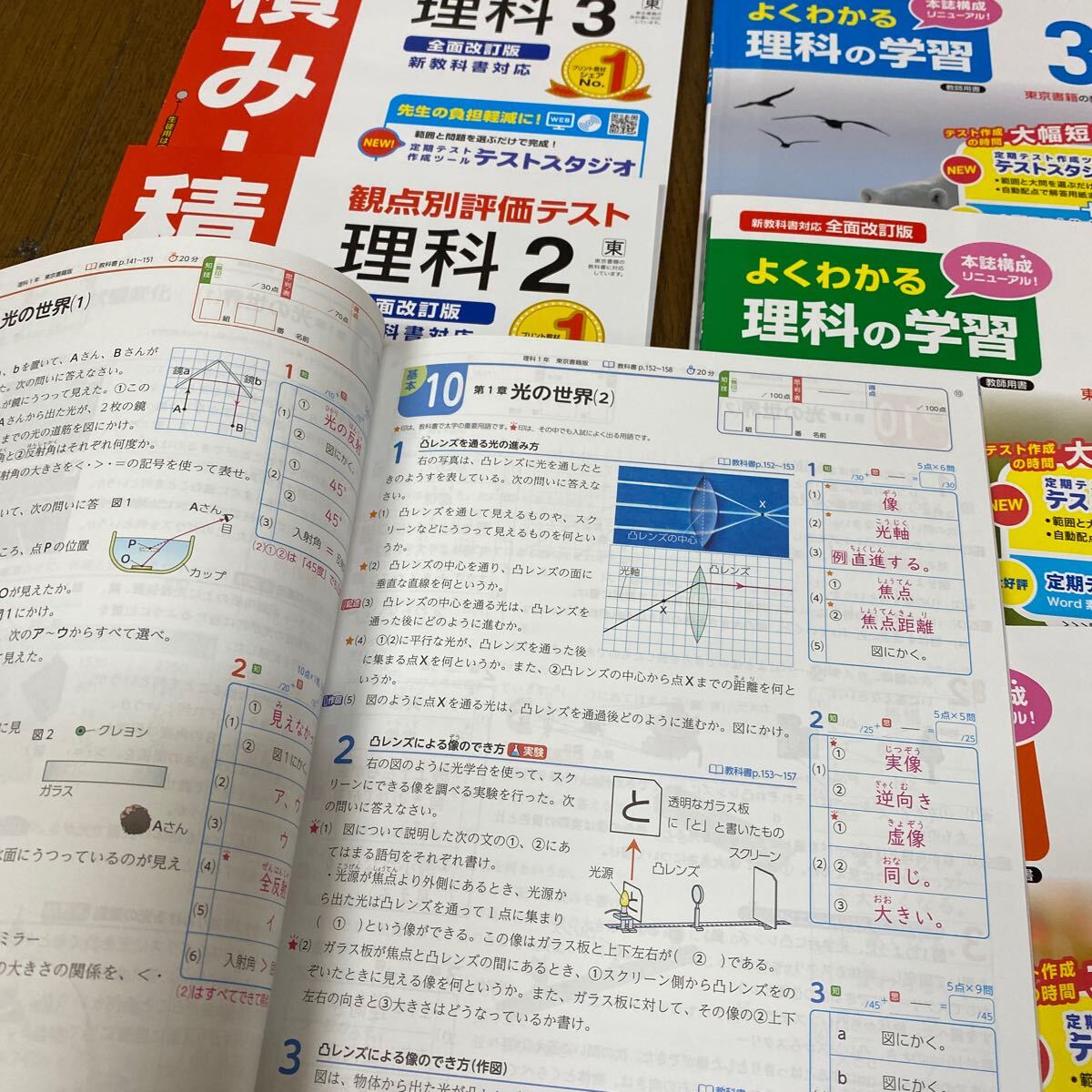 令和3年(2021)「単元別プリント 観点別評価 数学 1年【教師用】」正進