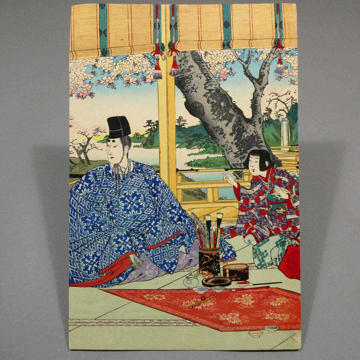 歌川国芳画「花結色陰吉巻之下」彩色木版図5図入り 1冊|春画 艶本 和本 浮世絵 藝】江戸期春画 歌川国芳【花結色陰吉】全14図 錦絵 浮世絵 和本