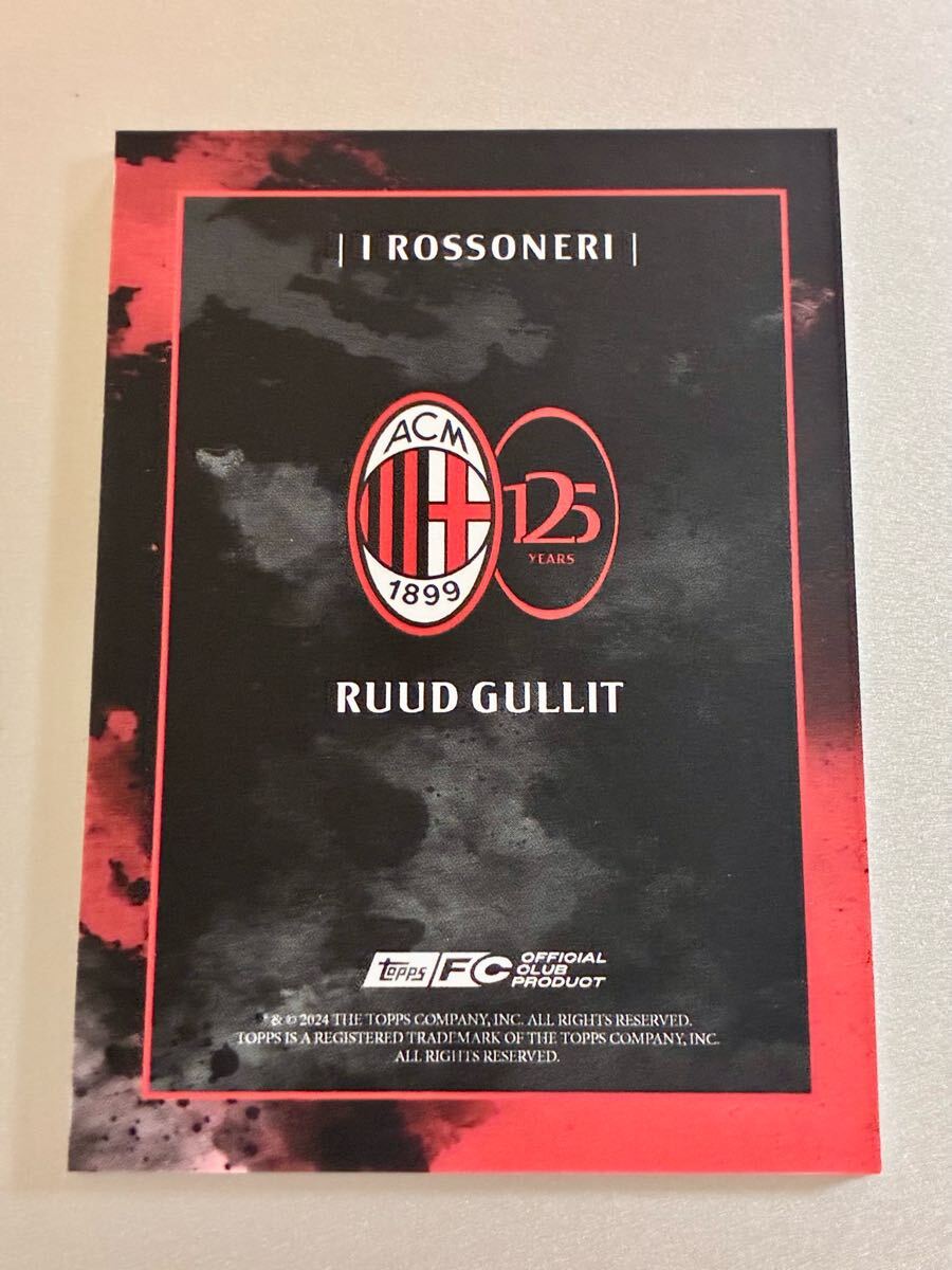 23-24 PANINI Ruud Gullit ルート・フリット 直筆サイン Yahoo!オークション -「ルート フリット」の落札相場・落札価格