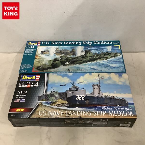 Revell 1/144 アメリカ海軍 中型揚陸艦 05123 未組立 Revell 1/144 アメリカ海軍 中型揚陸艦 05123 未組立 船・ボート