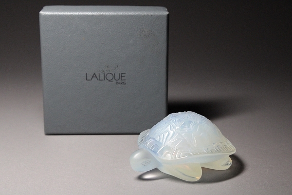 LALIQUE フクロウ オパールセント 希少❗️ LALIQUE ラリック フクロウ オパールセント フィギュ