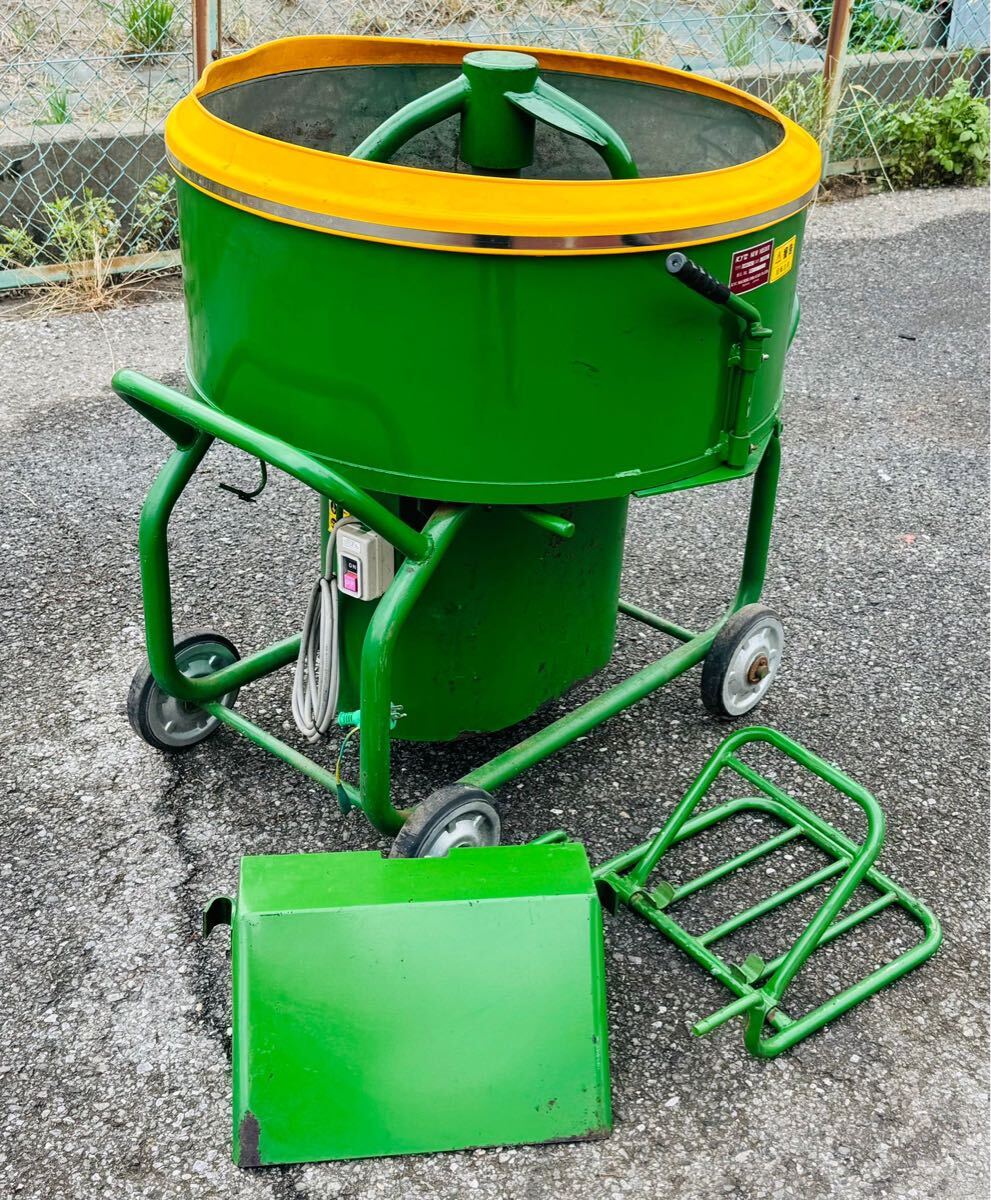 島清u530 浅香工業 コンクリートミキサー 型式2.5□ポットミキサー