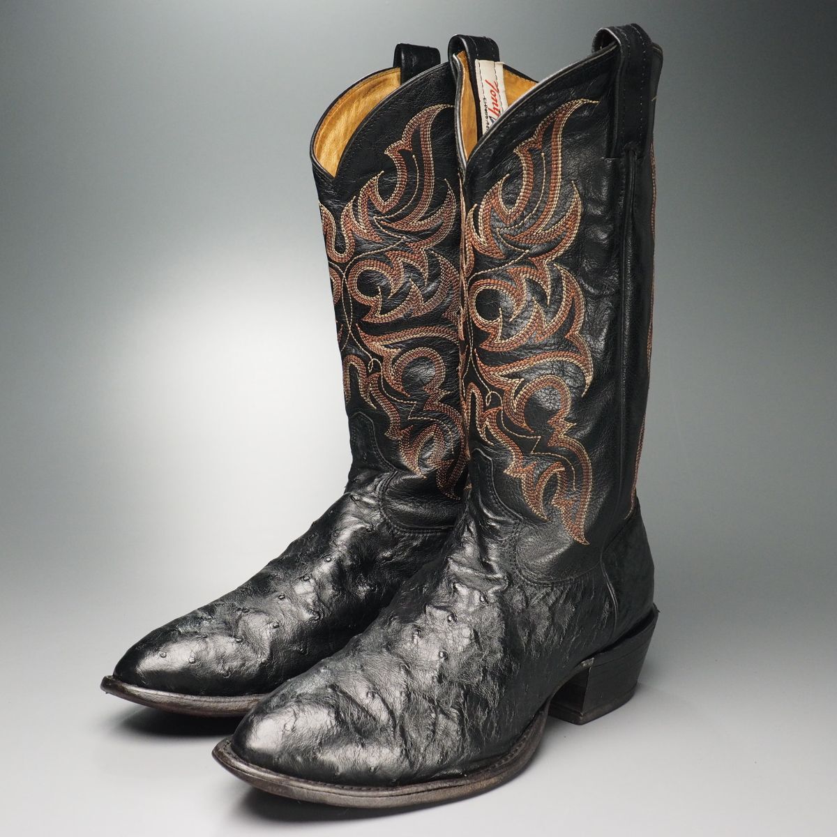 新品 トニーラマ Tony Lama ウエスタンブーツ 本革 ブラック 黒 【公式