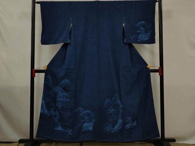 未使用】アフリカ ケニア 手描き バィック 絵画 No.2 飾り布