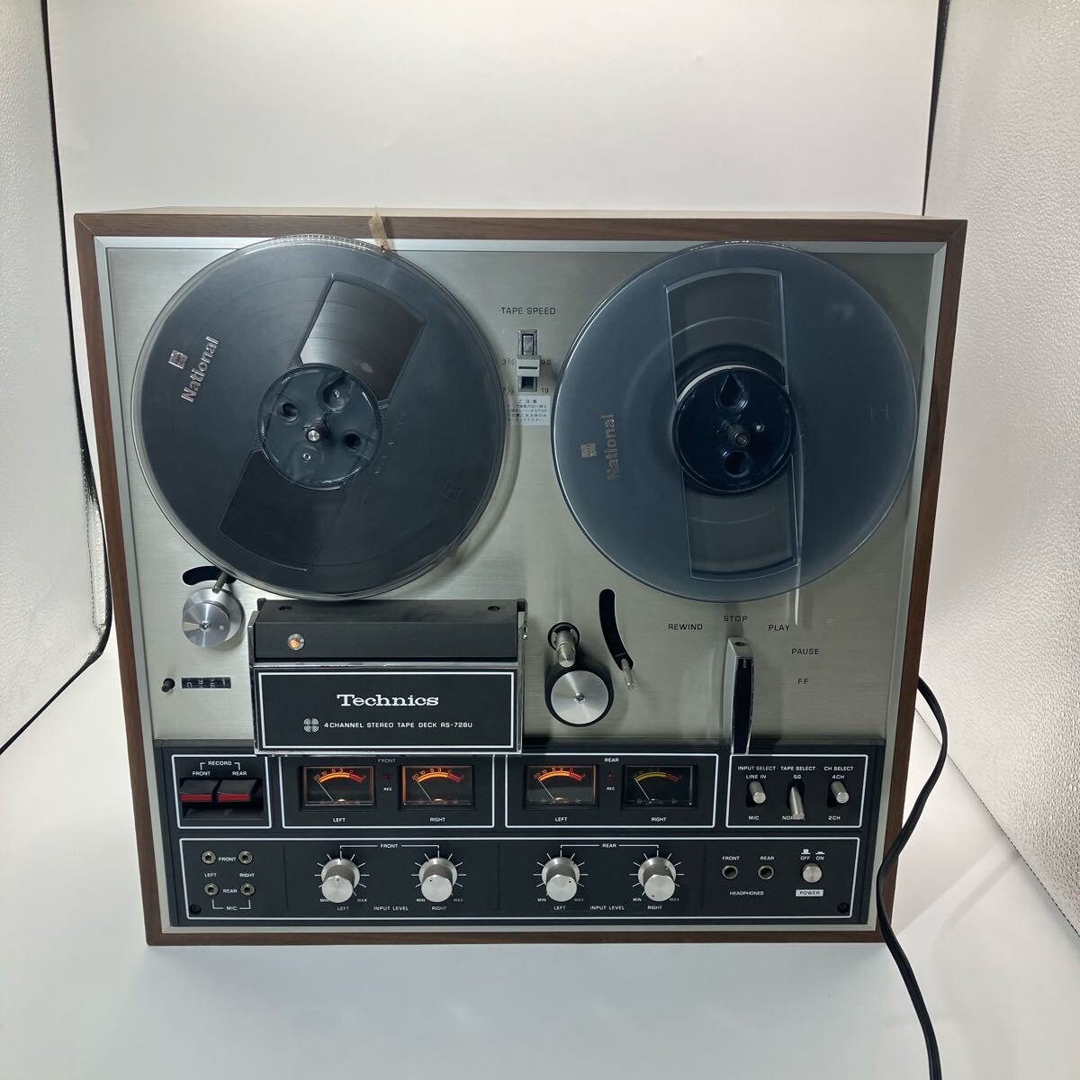 希少！動作確認済　　Technics レシーバ－オーディオアンプ　SS-7400 Yahoo!オークション - Technics SS-7400 4チャンネル レシーバー