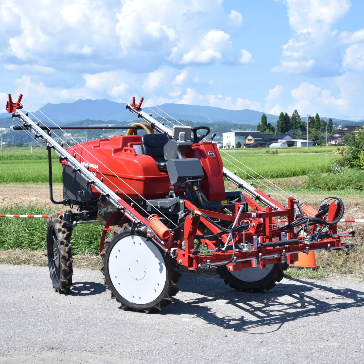 中古】【美車】ハイクリブーム スプレーヤー丸山 BSA-420 4WD