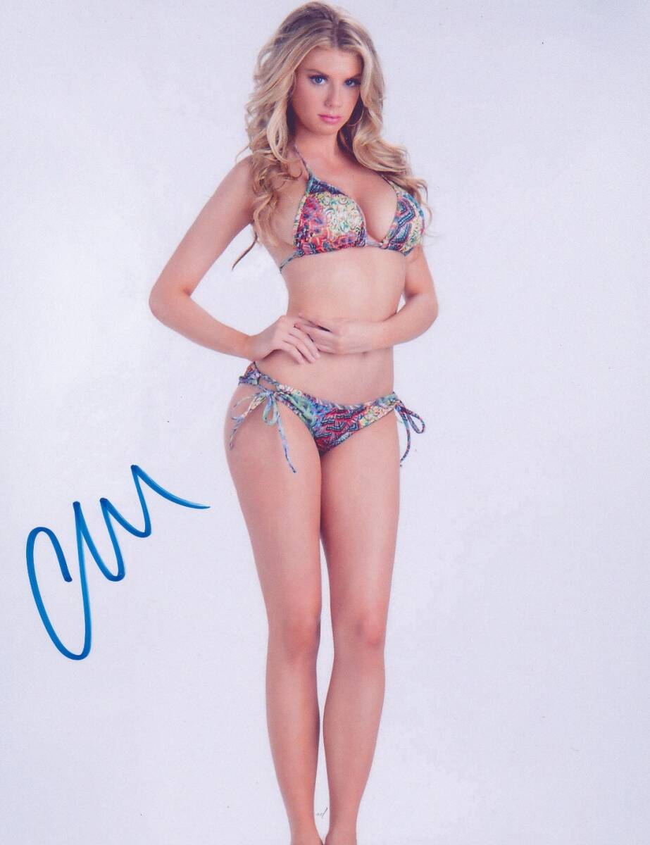 シャーロット・マッキニー☆直筆サイン写真☆証明書COA◇8472の落札