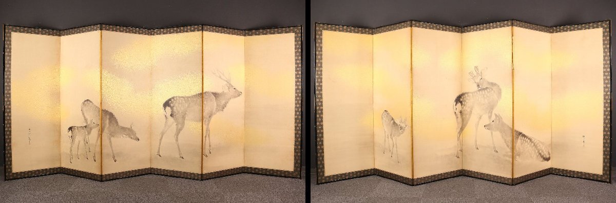 掛軸 今井景樹(研精斎)『旭日鶴図』日本画 絹本 無地箱付 掛け軸 a07144 掛軸 今井景樹(研精斎)『旭日鶴図』日本画 絹本 無地箱付 掛け軸