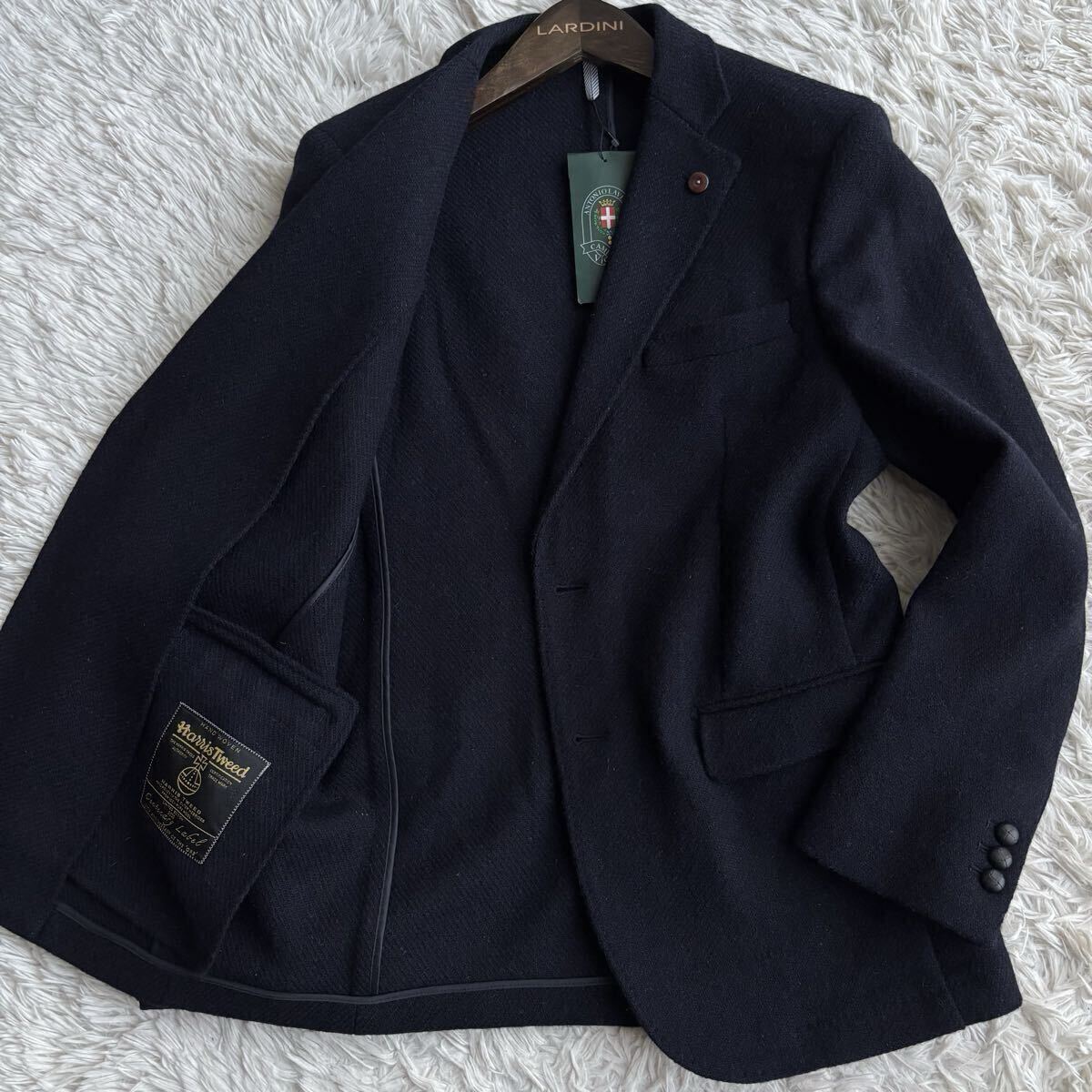 目立った傷や汚れなし】【極暖】☆ハリス×スーツカンパニー 175-6Drop