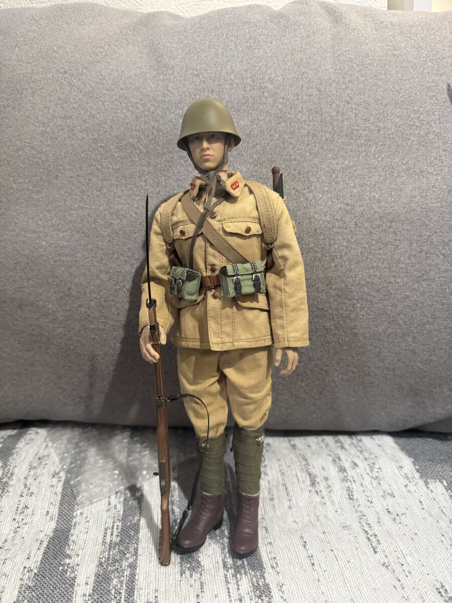 傷や汚れあり】玩R03 フィギュア 3R 大日本帝国陸軍兵士 中村龍一