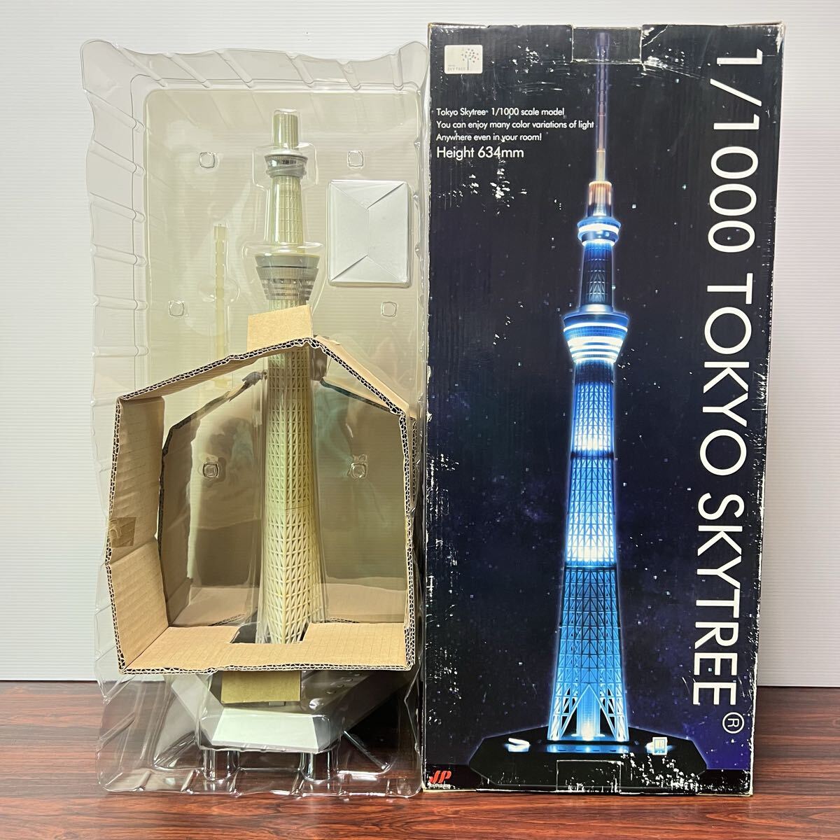 東京スカイツリー 1/1000サイズ ジョイパレット ライトアップ オブジェ