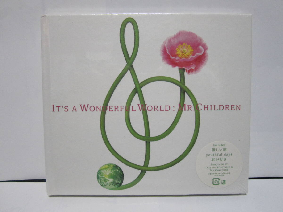 送料無料☆＜ポスター＞Mr.Children「It's a wonderful world」2002年