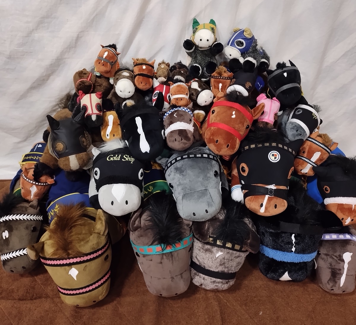 オグリキャップ ぬいぐるみ 当時物 Avanti アヴァンティ JRA 競馬 名馬