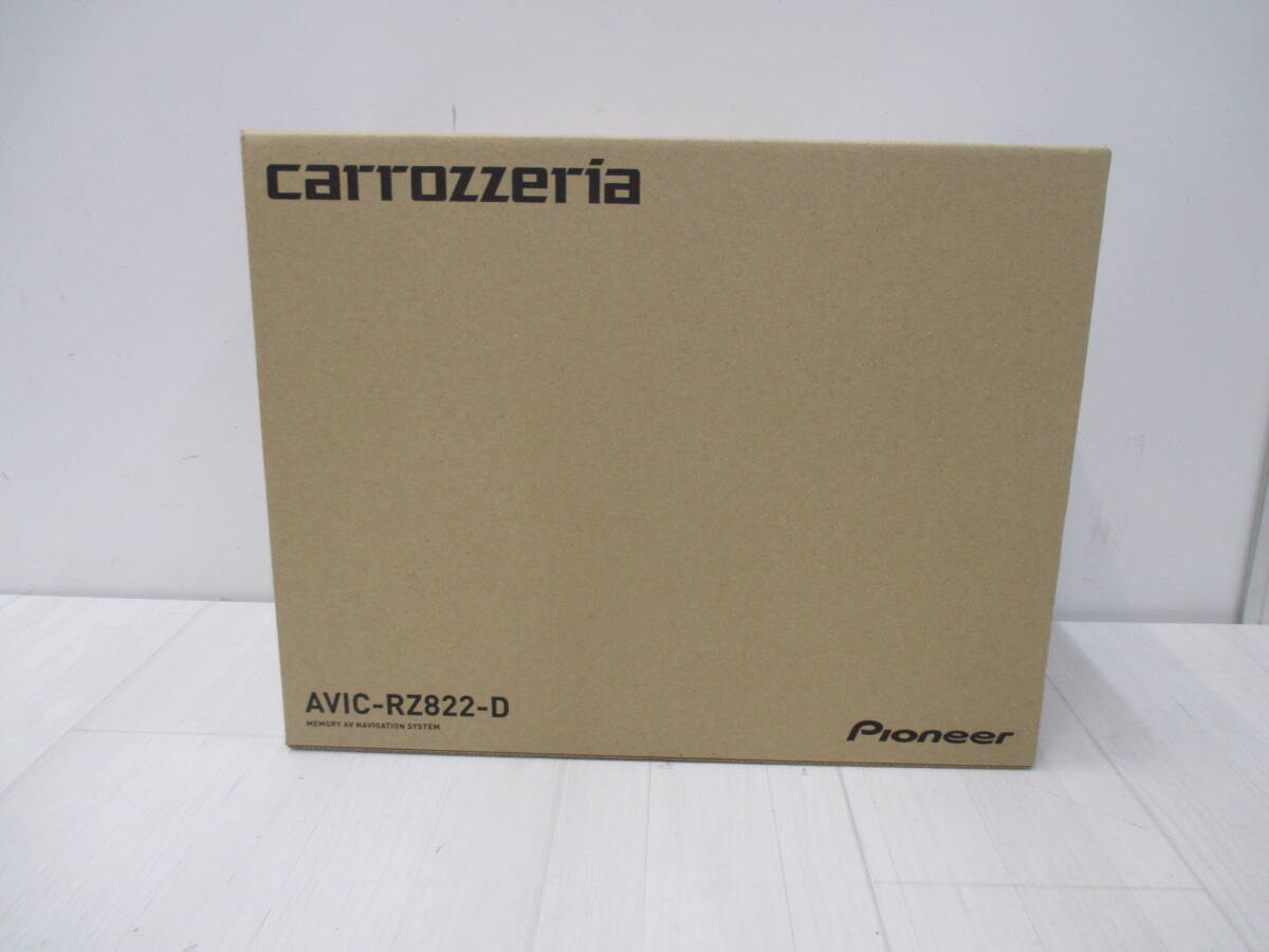 【未使用品】 カー用品祭 Pioneer パイオニア carrozzeria カロッツェリア カーナビ 楽ナビ AVIC-RZ822-D NAVI メモリーナビ 保管品の1番目の画像