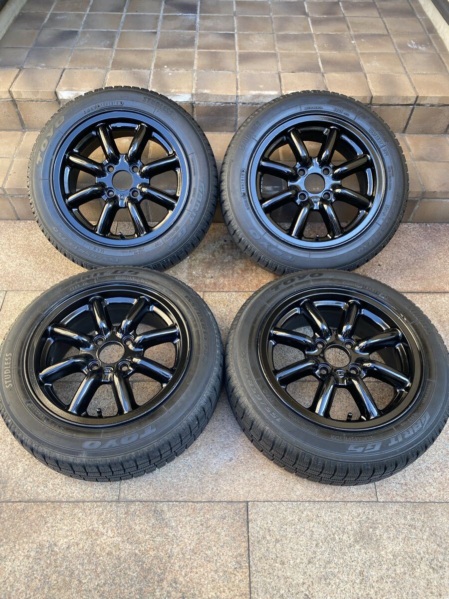 ブラックレーシング BR 14インチ PCD 100 6J +40 165/55R14 新品 ブラックレーシング BR 14インチ PCD 100 6J +40 165/55R14 新品