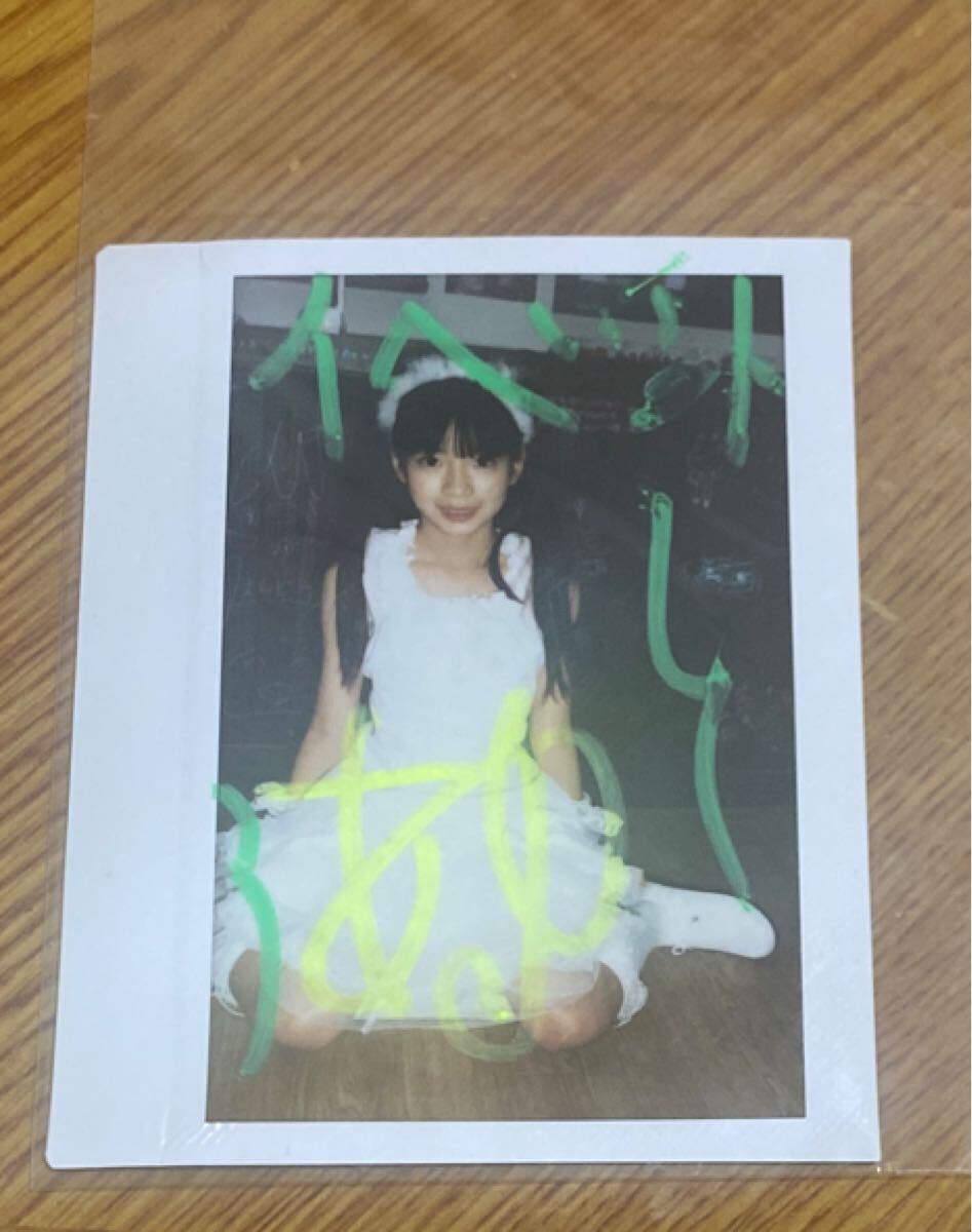 未使用】町田有紗 直筆サイン入りチェキ ジュニアアイドルの落札情報