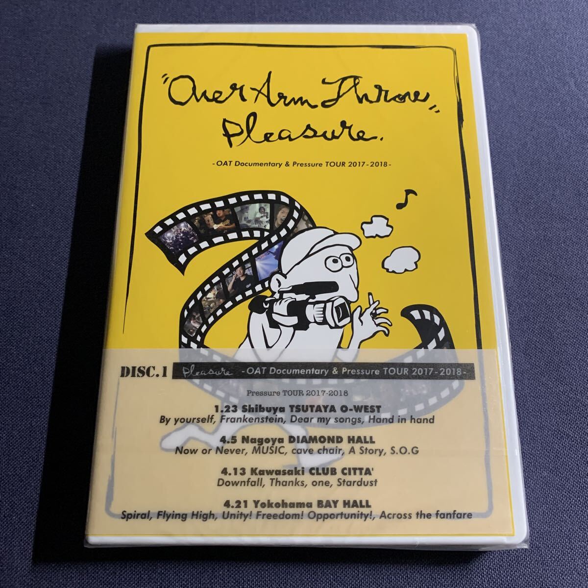 会場限定CD】 OVER ARM THROW / FRUITS OAT シングルの落札情報詳細