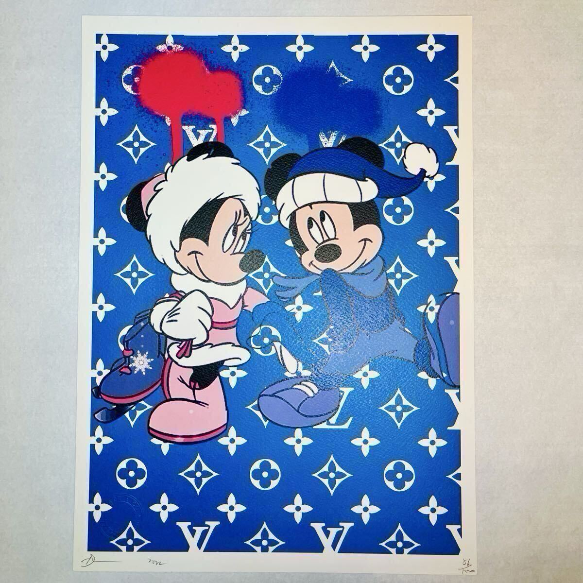 新品】希少♪2019年版 世界限定100枚☆DEATH NYC banksy バンクシー