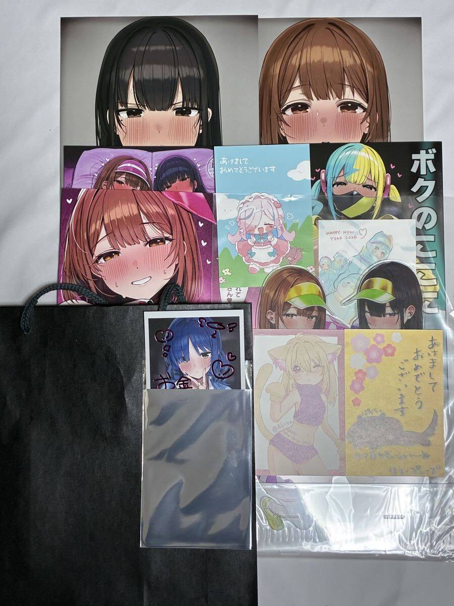 C107 ろうか 会場限定チェキ風イラストカード 喜多郁代 コミケ ぼっち