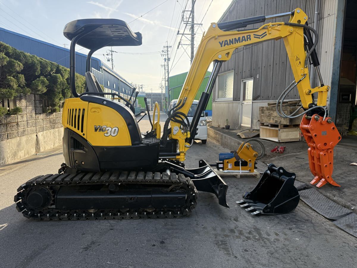 中古】2万円売切り ヤンマー YB281X-2 ミニショベル ユンボ の落札情報 