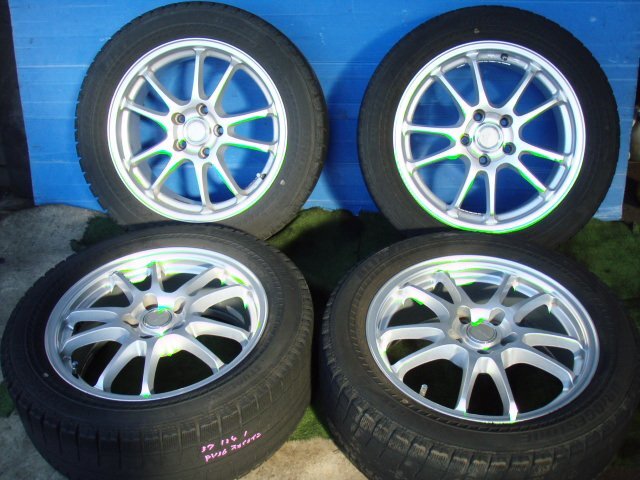 美品】日産 V37スカイライン純正ホイール＆スタッドレスタイヤ 245