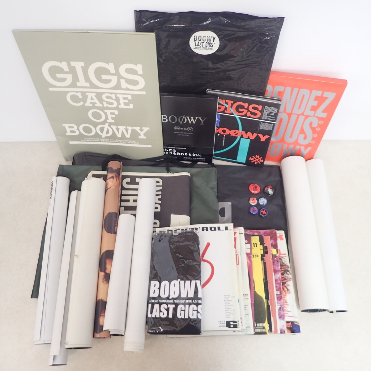 新品】1円超レア!当時物/BOOWY/1988/LAST GIGS/88445/ビンテージT