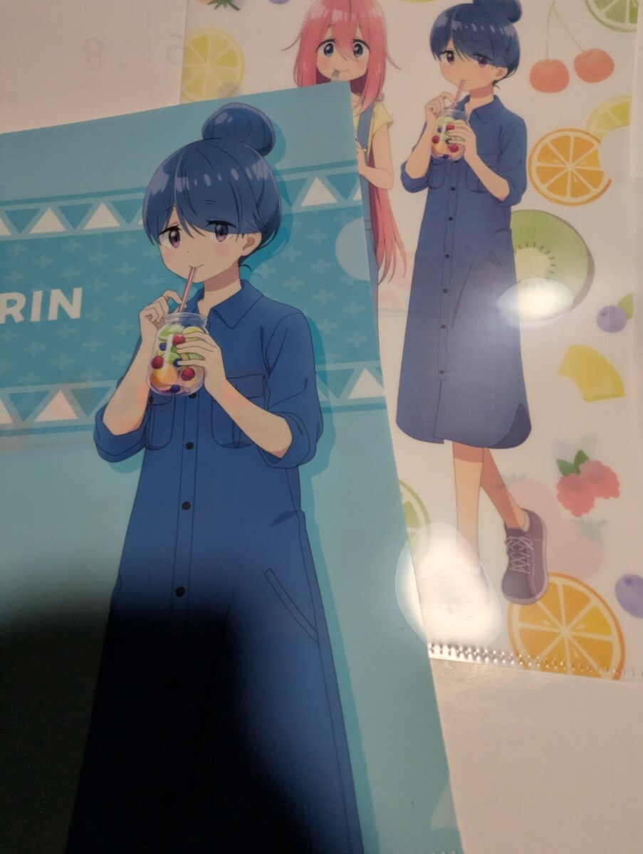 新品】☆ ゆるキャン△ 描き下ろし A4クリアファイル 夏キャン Ver