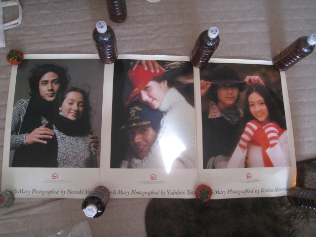 中古】中森明菜 写真集[水着]+GORO表裏ポスター2種+篠山紀信7頁切抜き