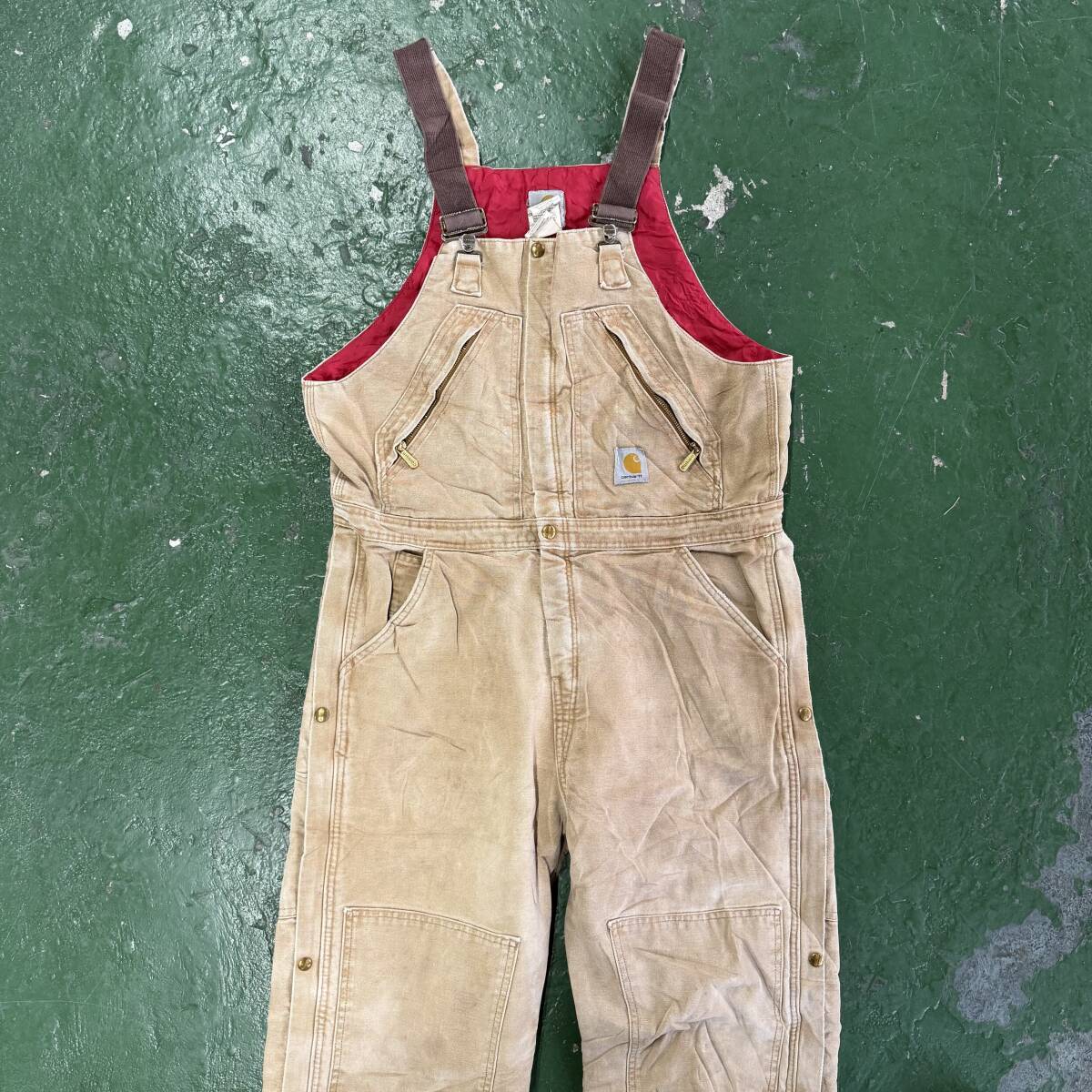 メキシコ製 carhartt FR オールインワン ネイビー 紺 カーハート