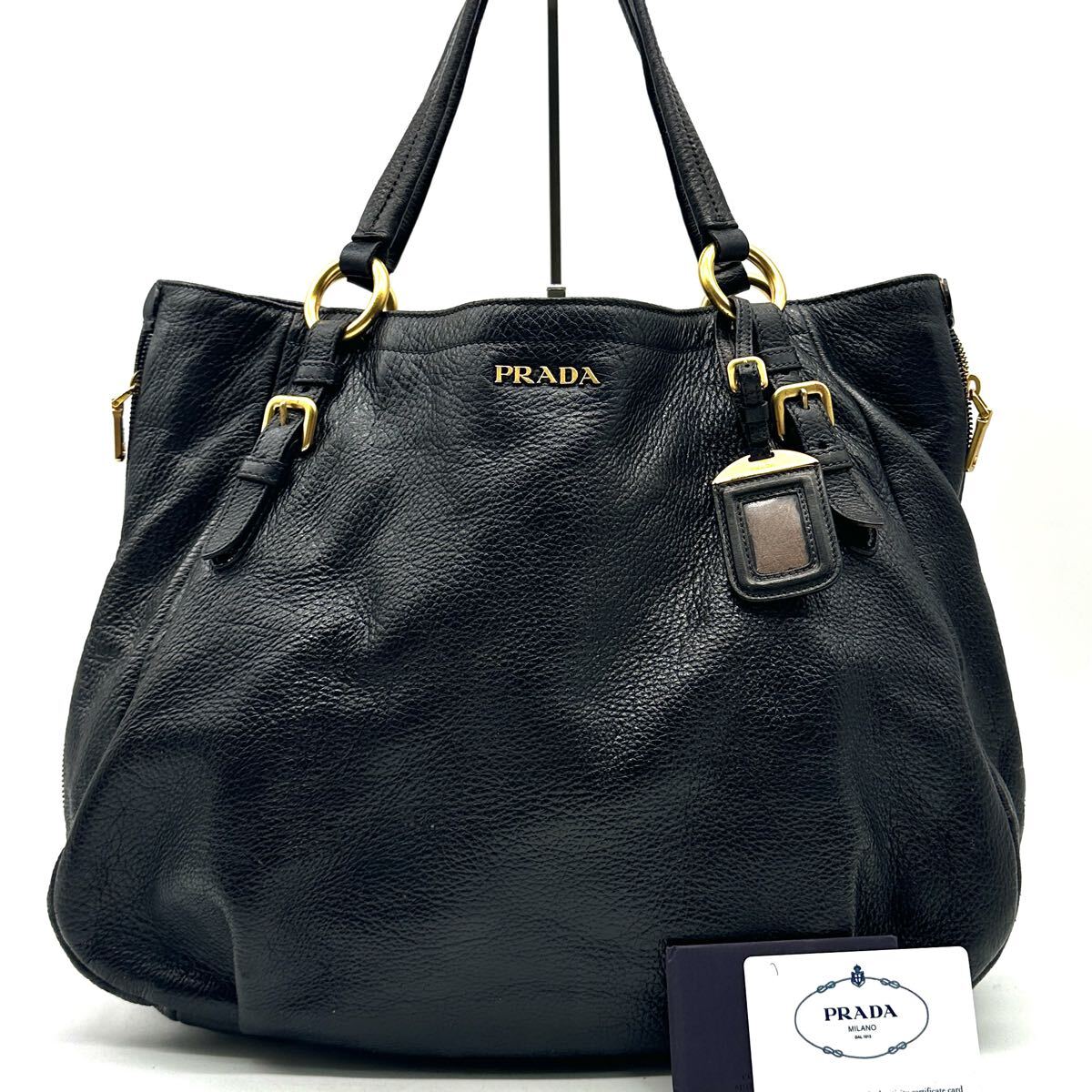 ○PRADA プラダ○ポコノ ナイロン レザー 本革○ショルダー カメラ 