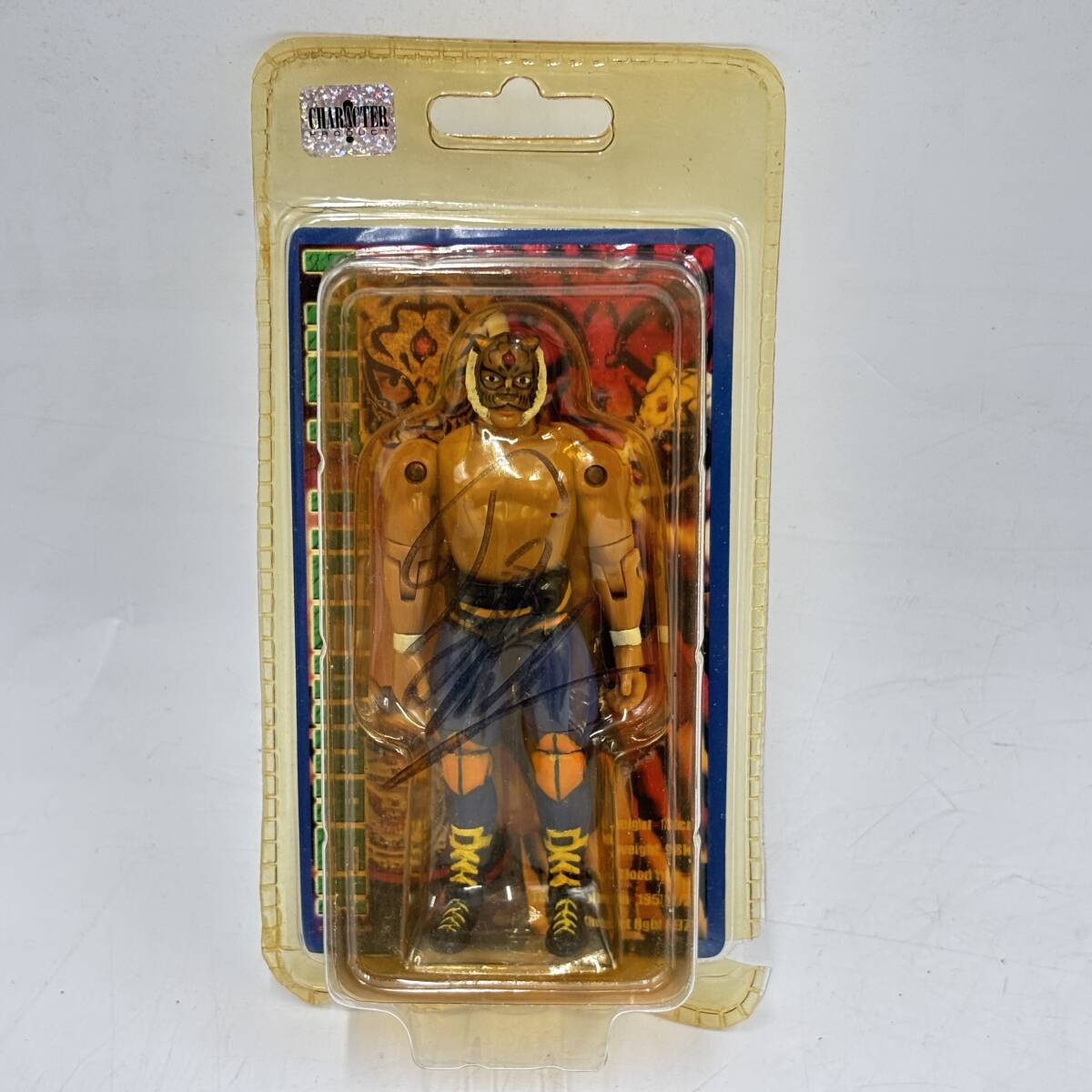 中古】ブラックタイガー 2代目 乱入Ver 試合用マスク シマタグ付き