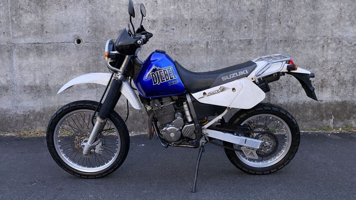 スズキ　ジェベル250　ＳＪ44Ａ　ＤＲ250Ｓ ツールドジェベル DJEBEL250/XC/GPS (SJ44A/SJ45A) -since 1992