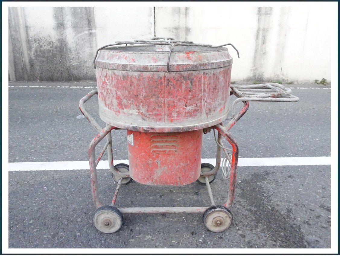 ☆中古品 トモサダ ミニペット モルタルポンプ TS-750 1991年製 バケットホースなし 動作OK☆ Yahoo!オークション - 友定 トモサダ ミニ・ペット モルタルポンプ TS-