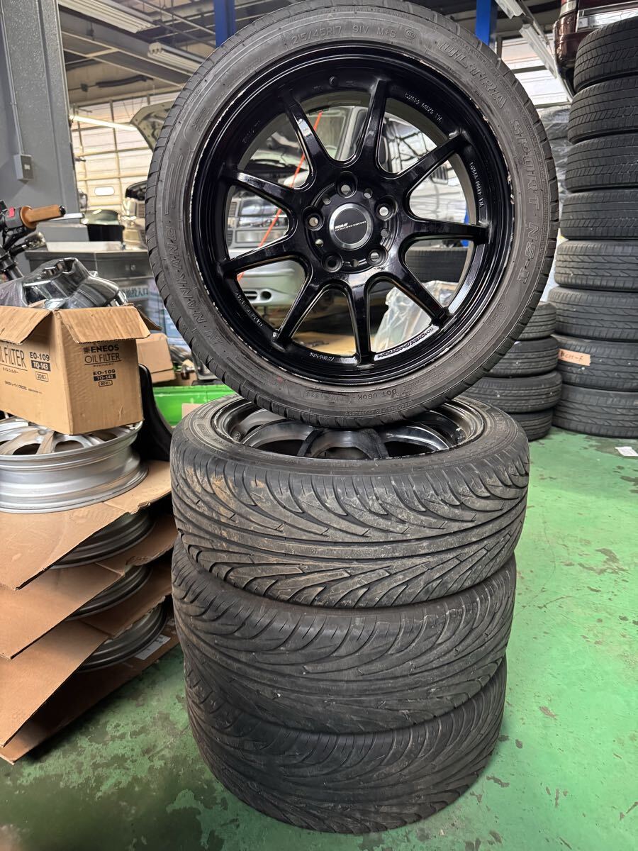 ワーク エモーション T7R WORK EMOTION 9.5J+25 5H PCD114.3 FALKEN