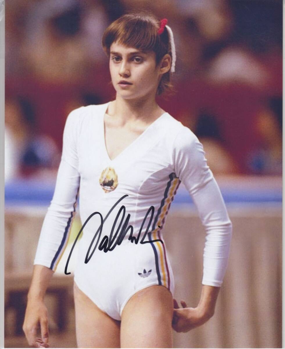 定番 人気 Sportkings ナディア・コマネチ直筆サイン/Nadia Comaneci Auto
