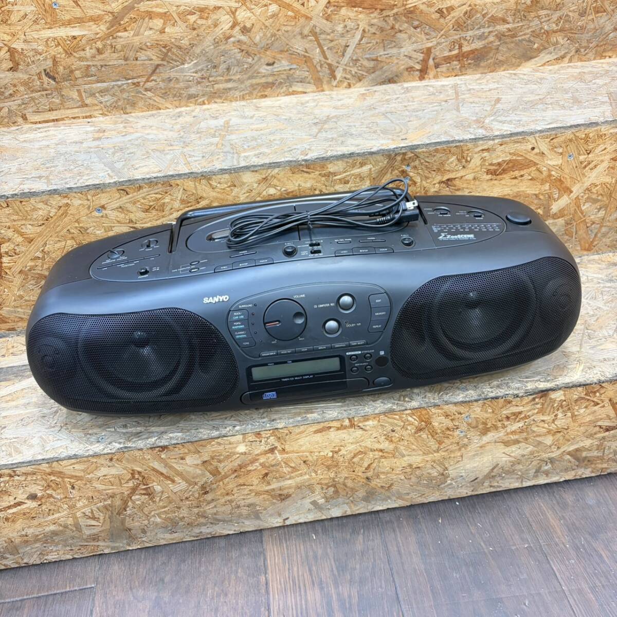中古】SANYO/サンヨー/PH-WCD950/CDラジカセ/Wカセットデッキ/ZooSCENE