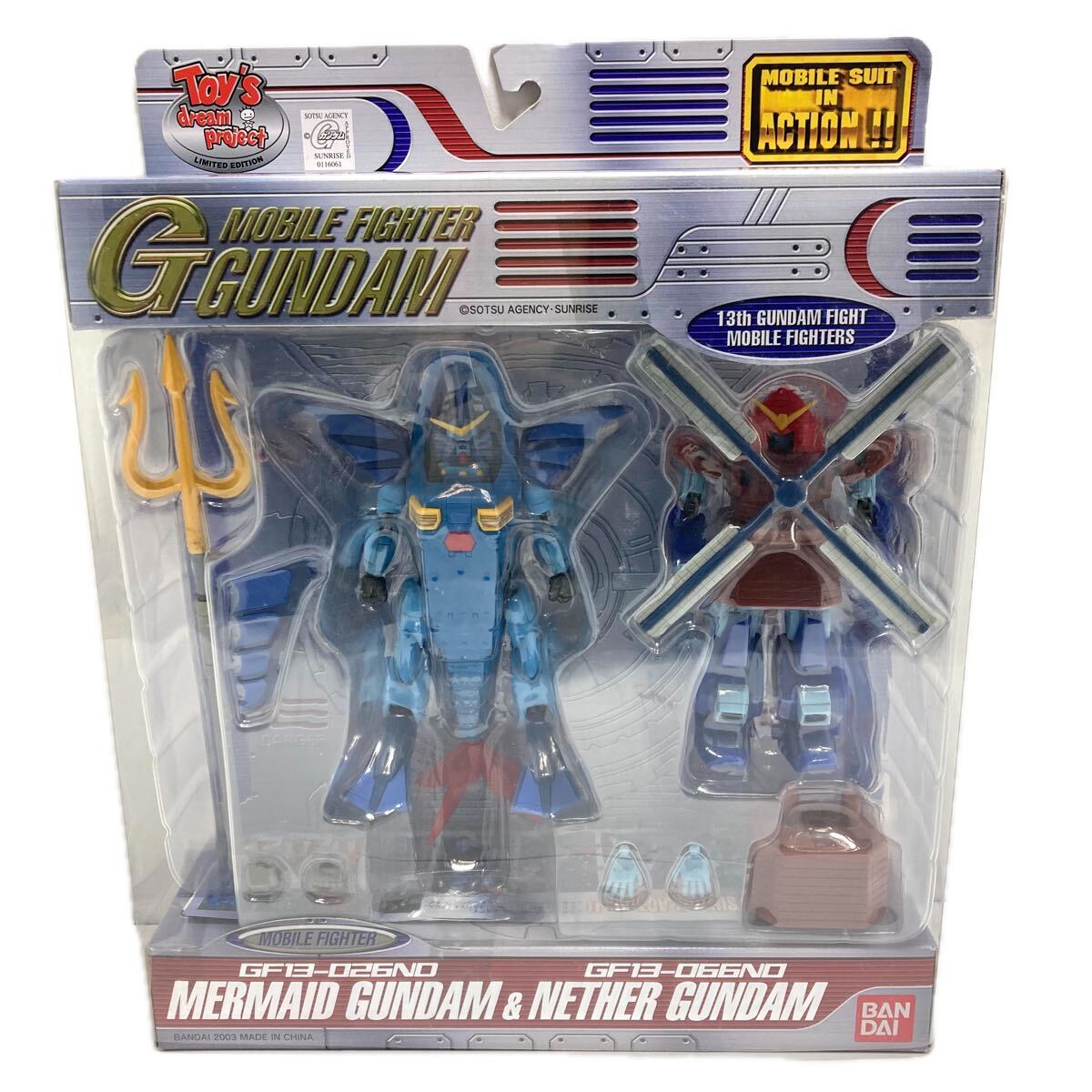 開封品 本体のみ MIA ネーデルガンダム&マーメイドガンダム MS