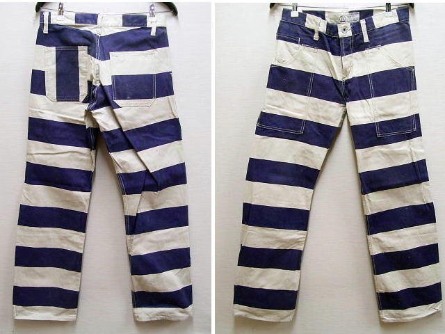 新品】【ROAD RUNNER/ロードランナー】”Prisoner Pants/プリズナー